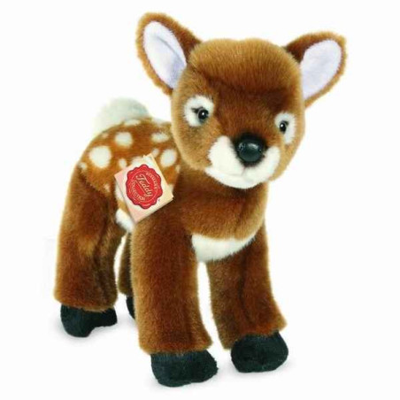 Peluche faon bambi debout 20 cm hermann 90822 7 sur Ambiance Plaisir