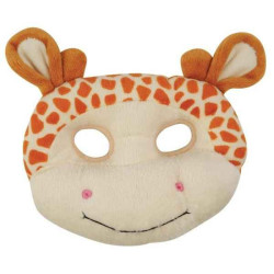 Une idée cadeau originale : Peluche masque girafe histoire d'ours 2112 dans la catégorie JouetsPeluche masque girafe histoire d'