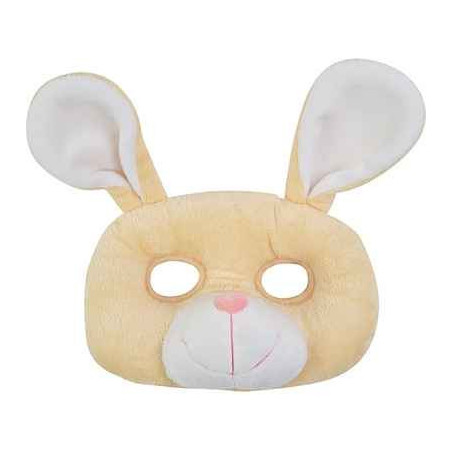 Une idée cadeau originale : Peluche masque lapin histoire d'ours 2106 dans la catégorie JouetsPeluche masque lapin histoire d'ou