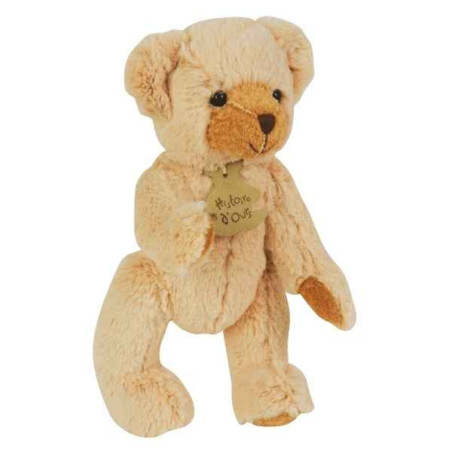 Peluche histoire d ours ours articulé chiné 2156 histoire d'ours