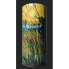 Vase silhouette d'après l'oeuvre de van gogh, saules au soleil couchan 3dMouseion -SDA43