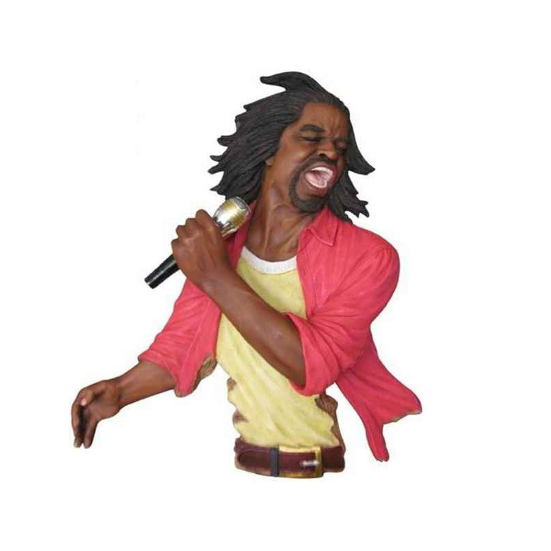 Fixation murale résine chanteur Statue Musicien -Y20FR-705 sur Ambiance Plaisir
