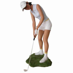 Golfeuse en résine Statue sport -Y20A-603 sur Ambiance Plaisir