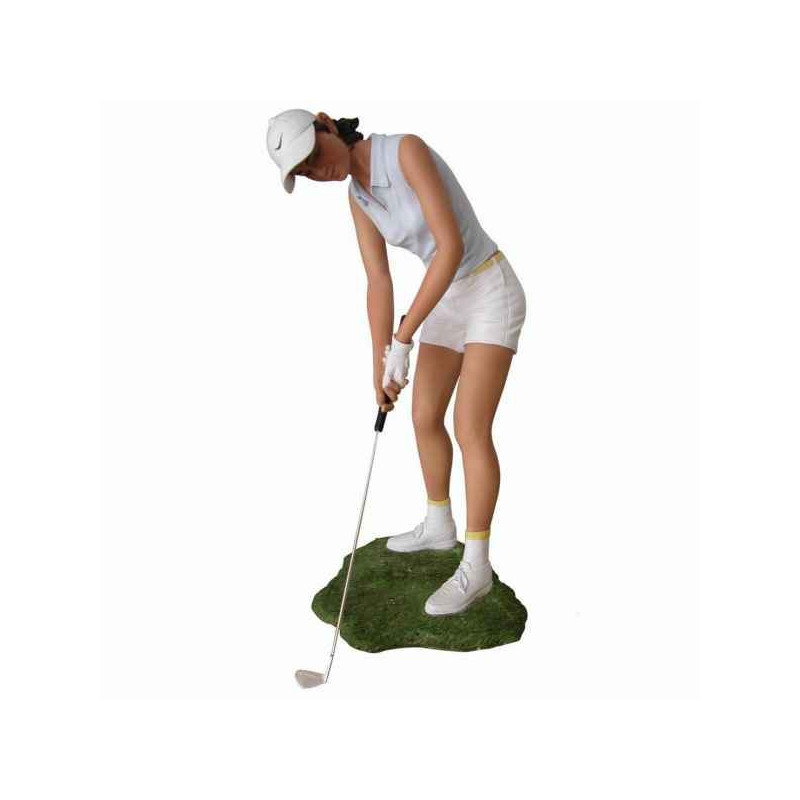 Golfeuse en résine Statue sport -Y20A-603 sur Ambiance Plaisir