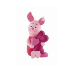 Remise immédiate sur Disney - porcinet avec coeurs licence winnie l\'ourson et ses amis Bullyland -B12326 dans JouetsDisney - po