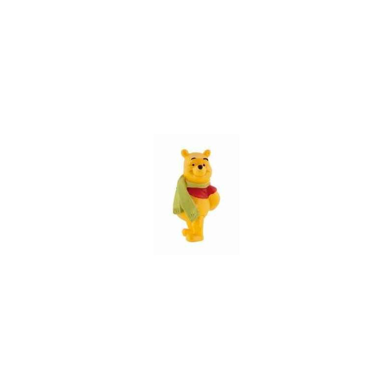 Remise immédiate sur Disney - winnie l\'ourson avec echarpe licence winnie l\'ourson et ses amis Bullyland -B12327 dans JouetsDi