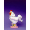 Figurine Coq  - Poultry in Motion  - Cock A Doodle Bride  - PM16244