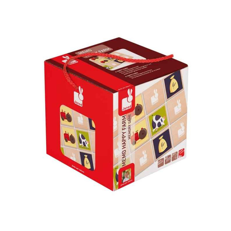 Memo happy farm Janod J08141 sur Ambiance Plaisir
