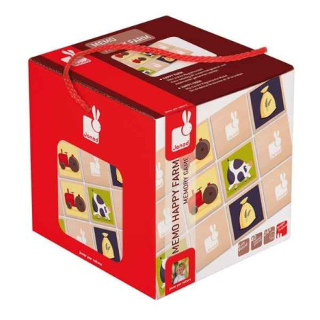 Memo happy farm Janod J08141 sur Ambiance Plaisir