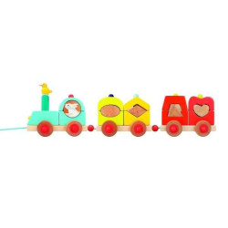 Train funny tatoo Janod J05376 sur Ambiance Plaisir