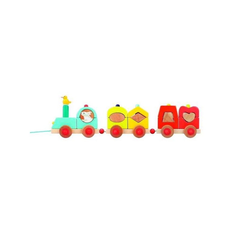 Train funny tatoo Janod J05376 sur Ambiance Plaisir