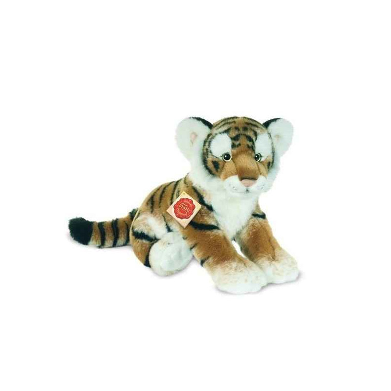 Une idée cadeau originale : Peluche tigre brun Hermann Teddy collection 32cm 90448 9 dans la catégorie JouetsPeluche tigre brun 