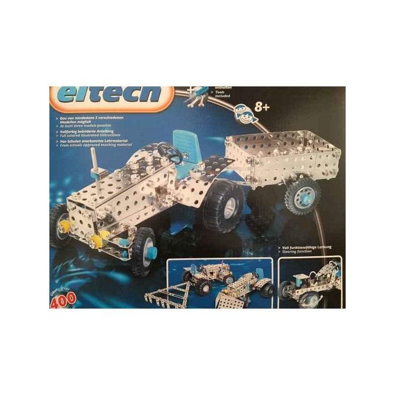 Construction Eitech tracteur avec remorque  -100003