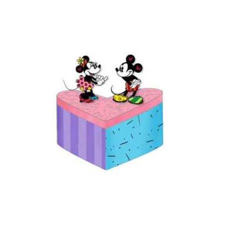 Mickey & minnie lidded box Britto Romero -4019376