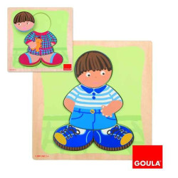 Puzzle garçon jour-nuit Goula -53091 sur Ambiance Plaisir