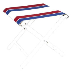 Toile pour tabouret repose pieds pliant Artiga Coton Paris sur Ambiance Plaisir