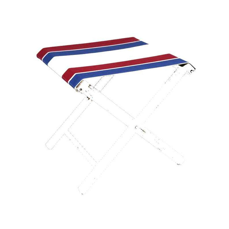 Toile pour tabouret repose pieds pliant Artiga Coton Paris sur Ambiance Plaisir