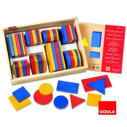 Jeu éveil Blocs logiques 2 Goula -51101 sur Ambiance Plaisir