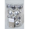 Boules machine uni brill-mat 60mm argent -140220 sur Ambiance Plaisir