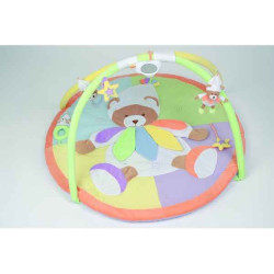 Peluche Doudou et Compagnie Doudou Tapis d'eveil nuage de couleurs -DC1006 sur Ambiance Plaisir