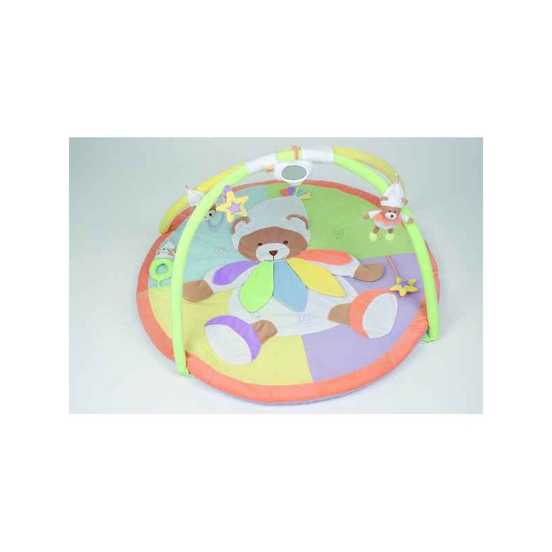 Peluche Doudou et Compagnie Doudou Tapis d'eveil nuage de couleurs -DC1006 sur Ambiance Plaisir