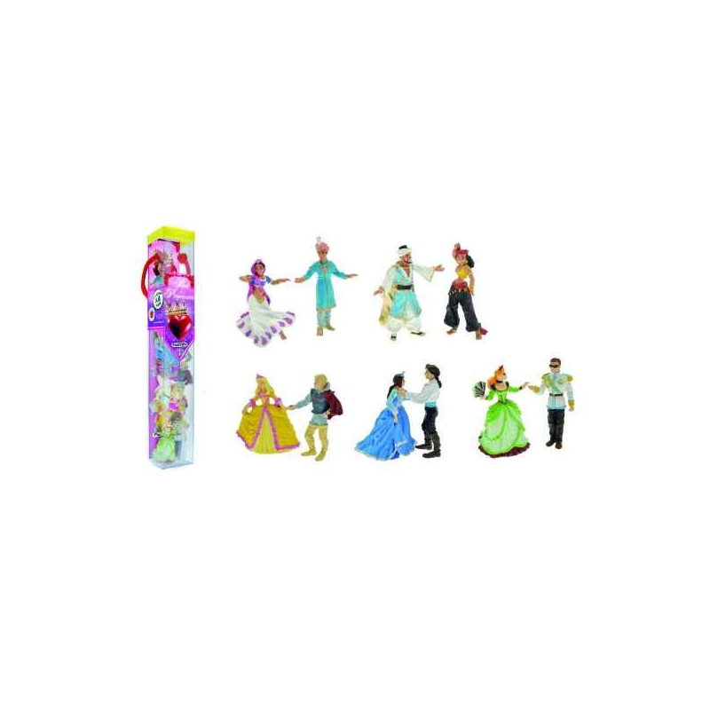 Collection les tubos tubo le bal des princesses 10 figurine Figurine Plastoy 70377Collection les tubos tubo le bal des princesse