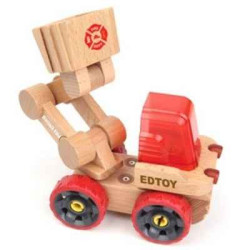 Remise immédiate sur Mini camion pompier en bois Manet transformobile m7a dans JouetsMini camion pompier en bois Manet transform