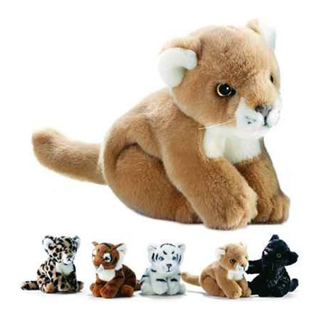 Félin Léopard bébé peluche animalière -3893