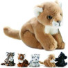 Félin Léopard bébé peluche animalière -3893