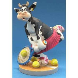 So Vache jouant au tennis -SOV 01 sur Ambiance Plaisir
