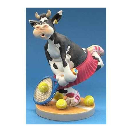 So Vache jouant au tennis -SOV 01 sur Ambiance Plaisir