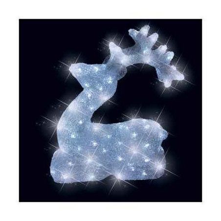 Renne lumineux l40l13.5h45.5 blanc 96led -371460 sur Ambiance Plaisir