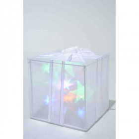 Led boite cadeau holograme pvc Kaemingk  -481155