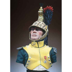 Figurine - Kit à peindre Buste Chef d'escadron dragons en 1810-1812 - S9-B17 sur Ambiance Plaisir