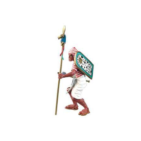 Figurine guerrier porte enseigne  -68173