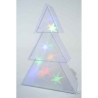 Led sapin hologramme pvc 60 cm -481159 sur Ambiance Plaisir