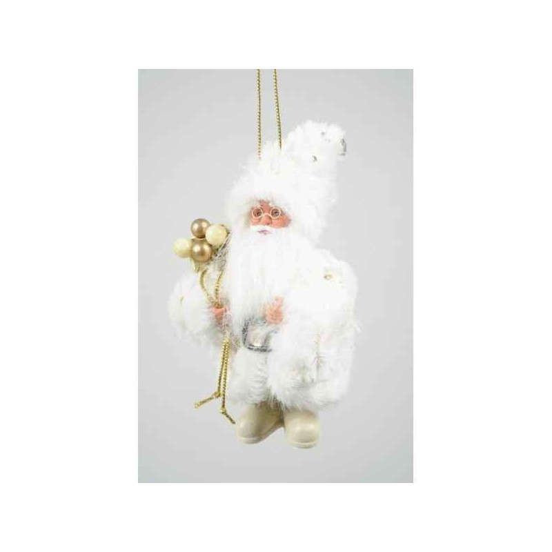 Sur Ambiance-Plaisir.com, achetez  Pere noel poly a/ours a/susp -560010 dans Décoration