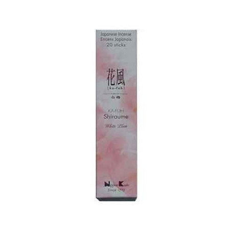 3 Encens Shiraume Ka Fuh parfum prunier blanc - 98786 sur Ambiance Plaisir