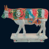 Figurine Statuette Vache Mosaico Italiano Art in the City - 80620