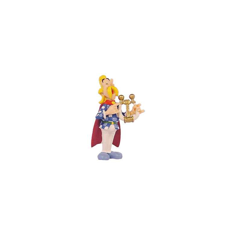 Figurine Assurancetourix jouant de la lyre -60548Figurine Assurancetourix jouant de la lyre -60548