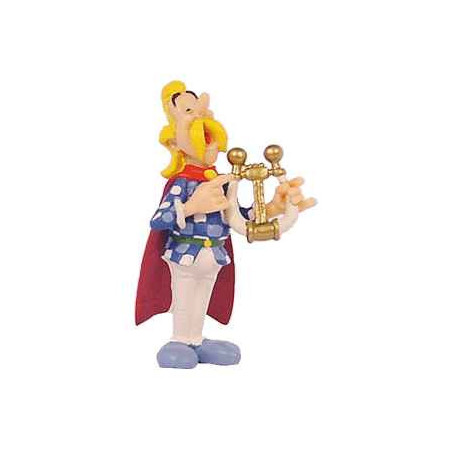 Figurine Assurancetourix jouant de la lyre -60548Figurine Assurancetourix jouant de la lyre -60548