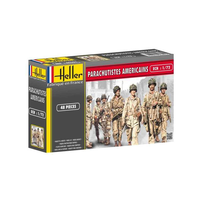Maquette parachutistes americains heller -49651 sur Ambiance Plaisir