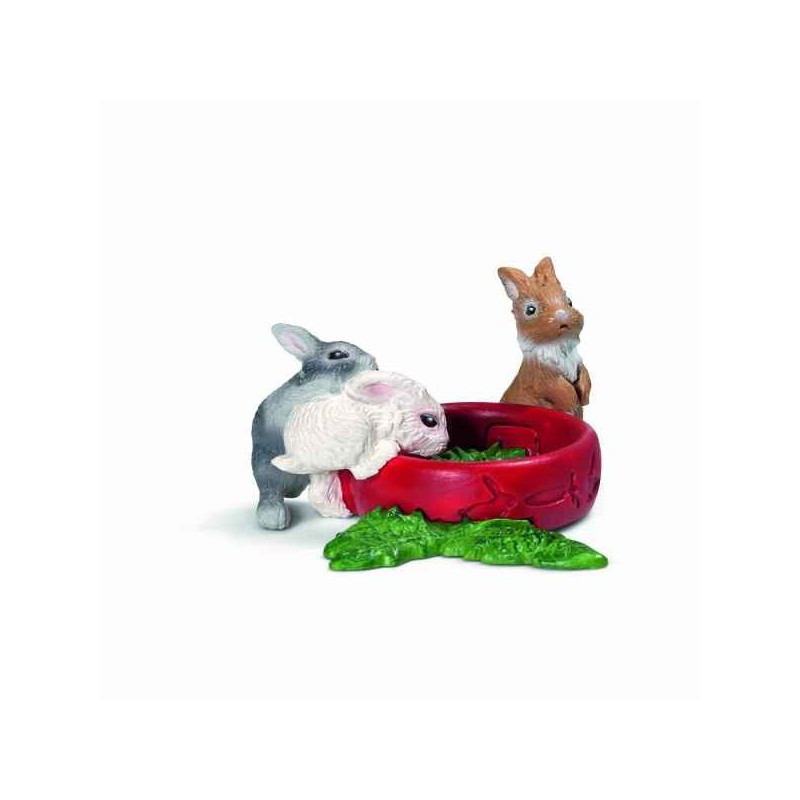 Jeunes lapins schleich  -13725