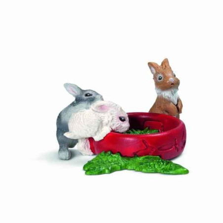 Jeunes lapins schleich  -13725