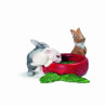 Jeunes lapins schleich  -13725