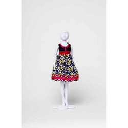Audrey graphic Dress Your Doll -S412-0304 sur Ambiance Plaisir