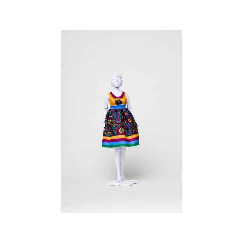 Audrey flower power Dress Your Doll -S412-0302 sur Ambiance Plaisir