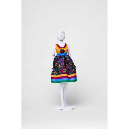Audrey flower power Dress Your Doll  -S412 -0302