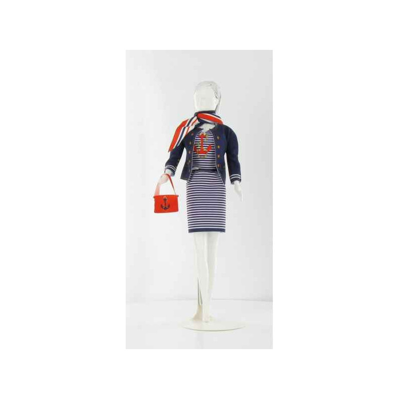 Jacky marine Dress Your Doll -S310-0101 sur Ambiance Plaisir