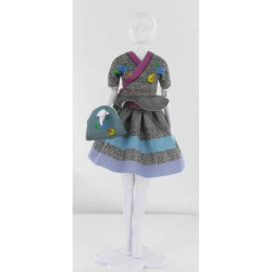 Steffi tweed Dress Your Doll -S411-0101 sur Ambiance Plaisir